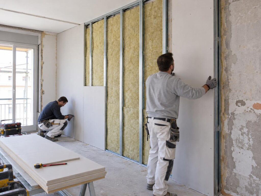 Construcción de trasdosados 4 servicios construccion trasdosados reus tarragona