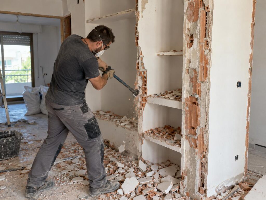 servicios desmontaje elementos obra reus tarragona