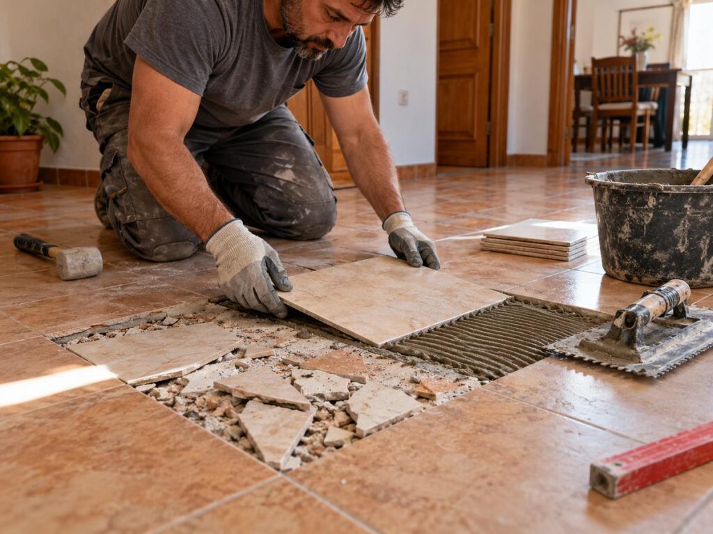 Sustitución de baldosas rotas 12 servicios sustitucion baldosas rotas reus tarragona